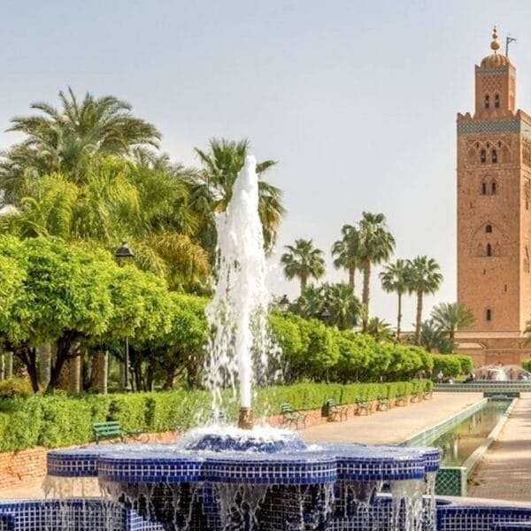 Admire the Koutoubia Mosque